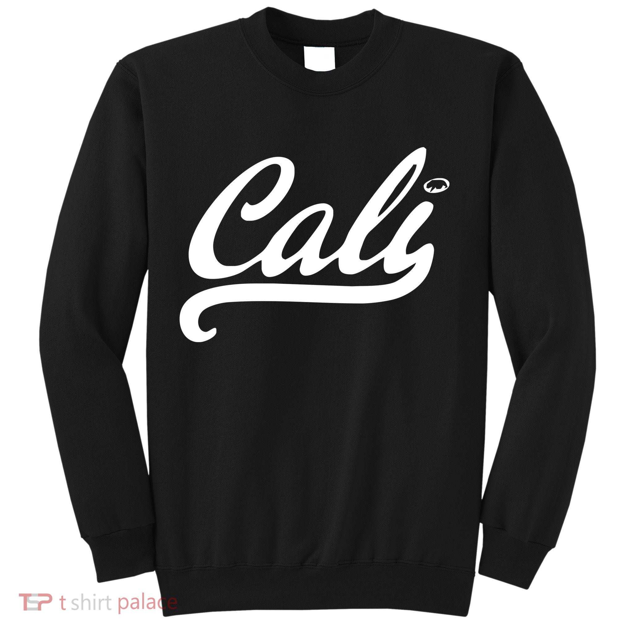 Cali Black Logo Sweatshirt