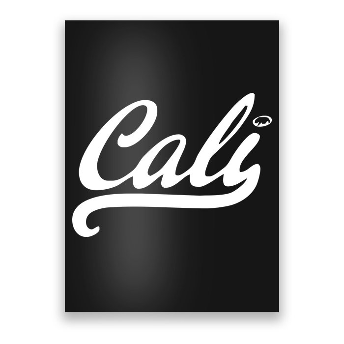 Cali Black Logo Poster