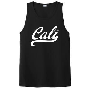 Cali Black Logo PosiCharge Competitor Tank