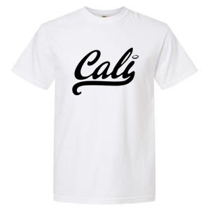 Cali Black Logo Garment-Dyed Heavyweight T-Shirt