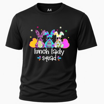 Cute Bunnies Lunch Lady Squad Bunny Happy Easter Performance Shirt