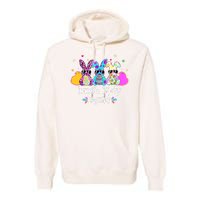 Cute Bunnies Lunch Lady Squad Bunny Happy Easter Premium Hoodie