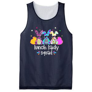 Cute Bunnies Lunch Lady Squad Bunny Happy Easter Mesh Reversible Basketball Jersey Tank