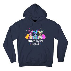 Cute Bunnies Lunch Lady Squad Bunny Happy Easter Tall Hoodie