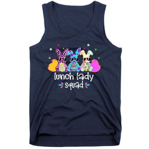 Cute Bunnies Lunch Lady Squad Bunny Happy Easter Tank Top