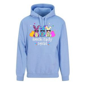 Cute Bunnies Lunch Lady Squad Bunny Happy Easter Unisex Surf Hoodie