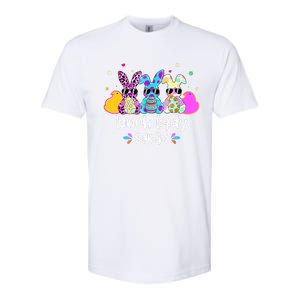 Cute Bunnies Lunch Lady Squad Bunny Happy Easter Softstyle CVC T-Shirt