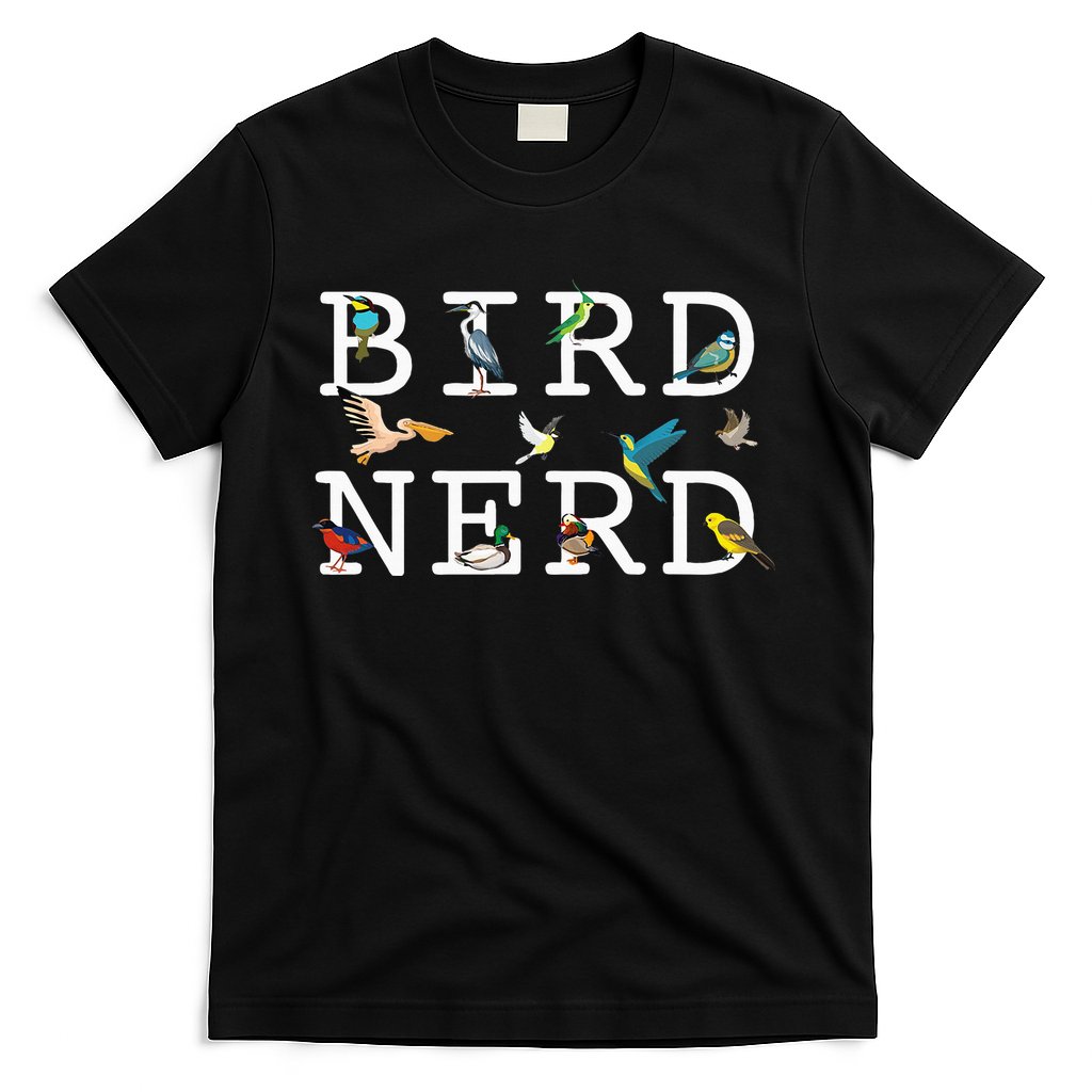 Cool Bird Lover Birdwatching Present Birdwatcher Birder Gift T-Shirt