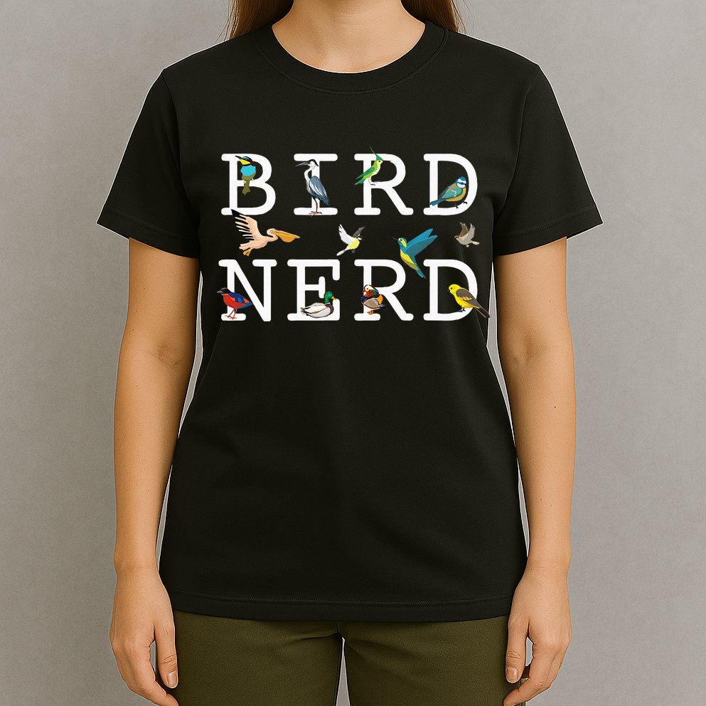 Cool Bird Lover Birdwatching Present Birdwatcher Birder Gift T-Shirt