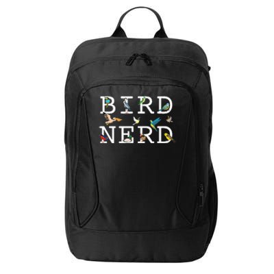 Cool Bird Lover Birdwatching Present Birdwatcher Birder Gift City Backpack