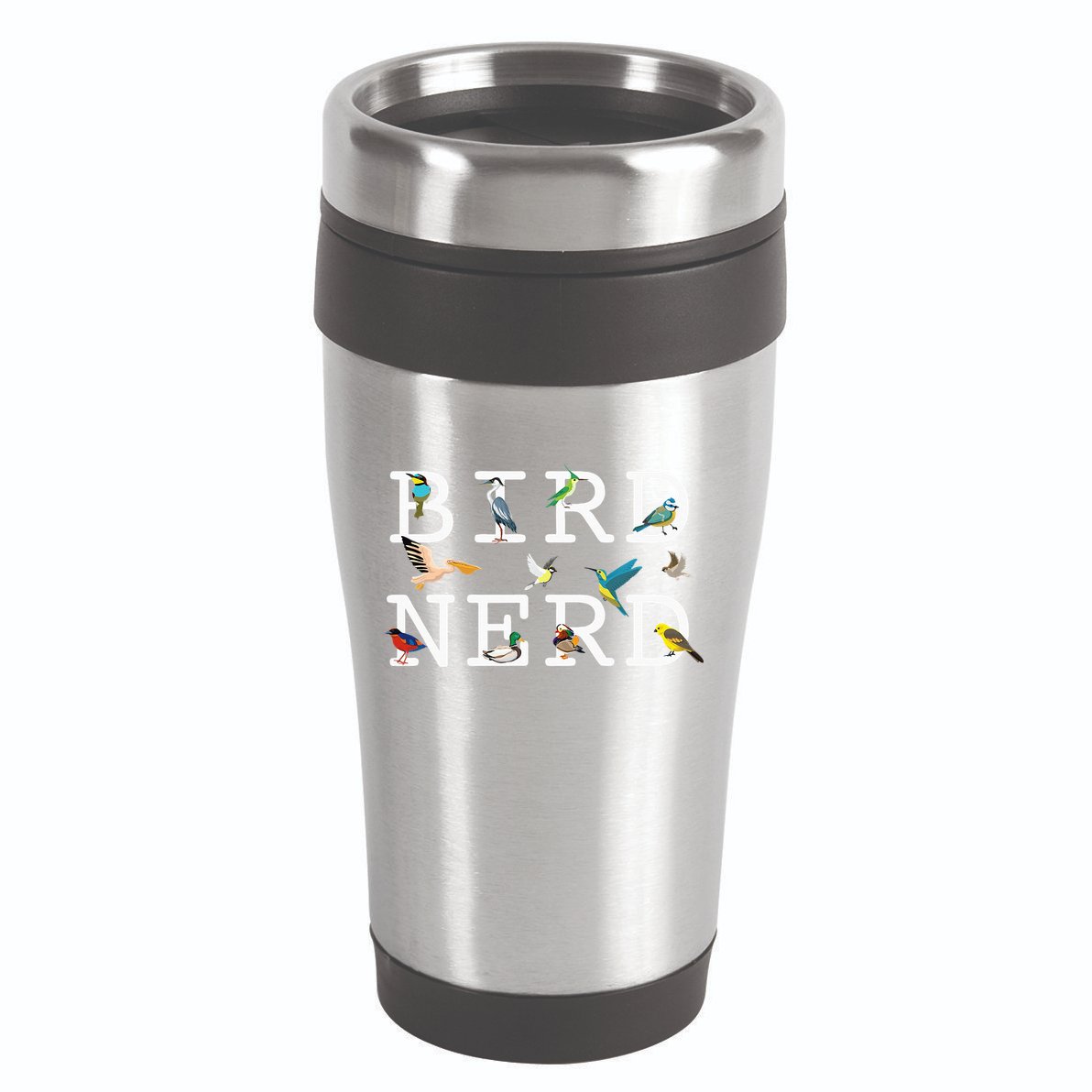 Cool Bird Lover Birdwatching Present Birdwatcher Birder Gift 16oz Travel Tumbler