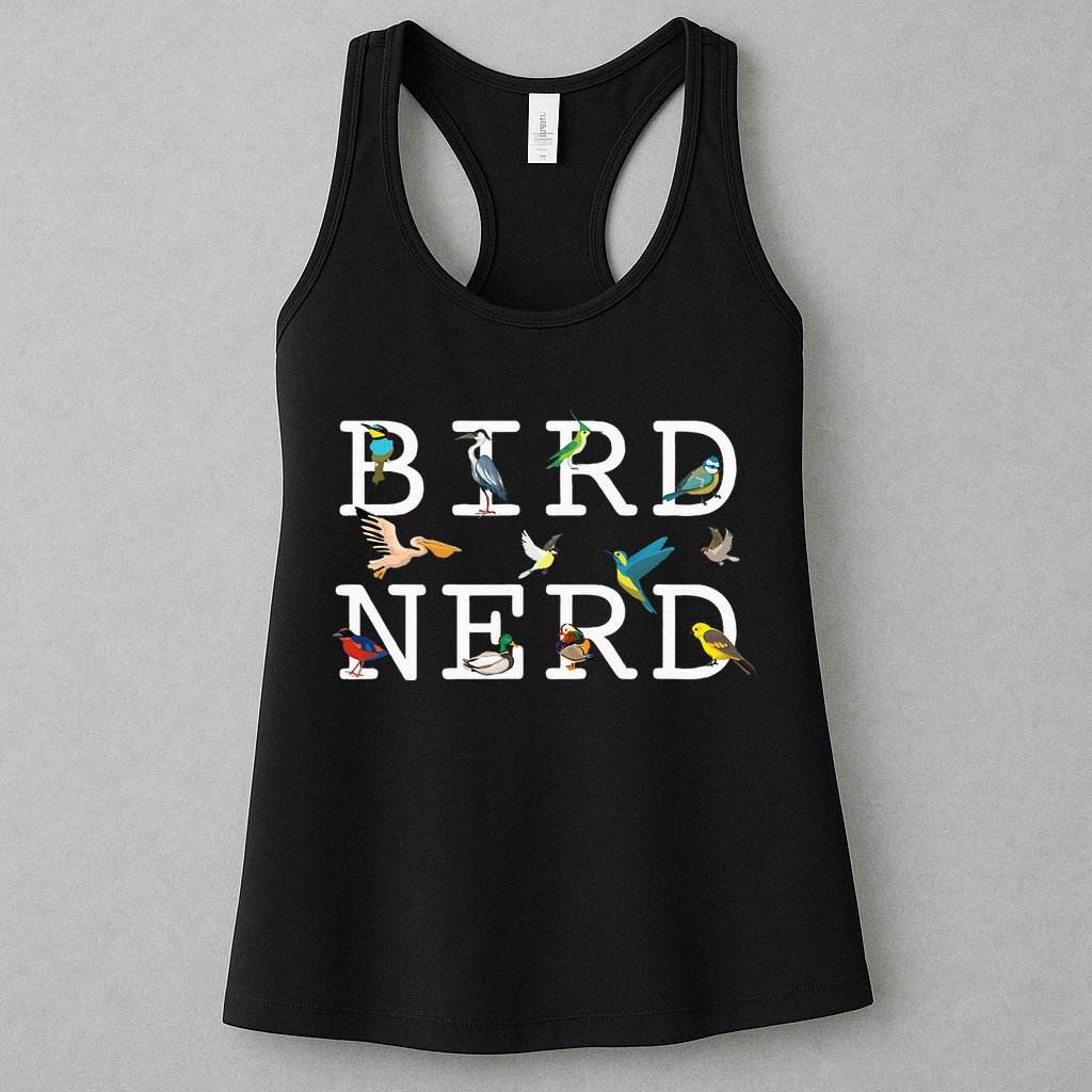 Cool Bird Lover Birdwatching Present Birdwatcher Birder Gift Womens Tank Top