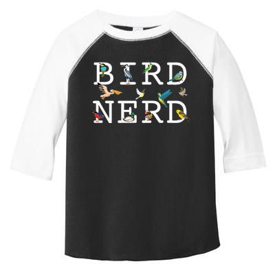 Cool Bird Lover Birdwatching Present Birdwatcher Birder Gift Toddler Fine Jersey T-Shirt
