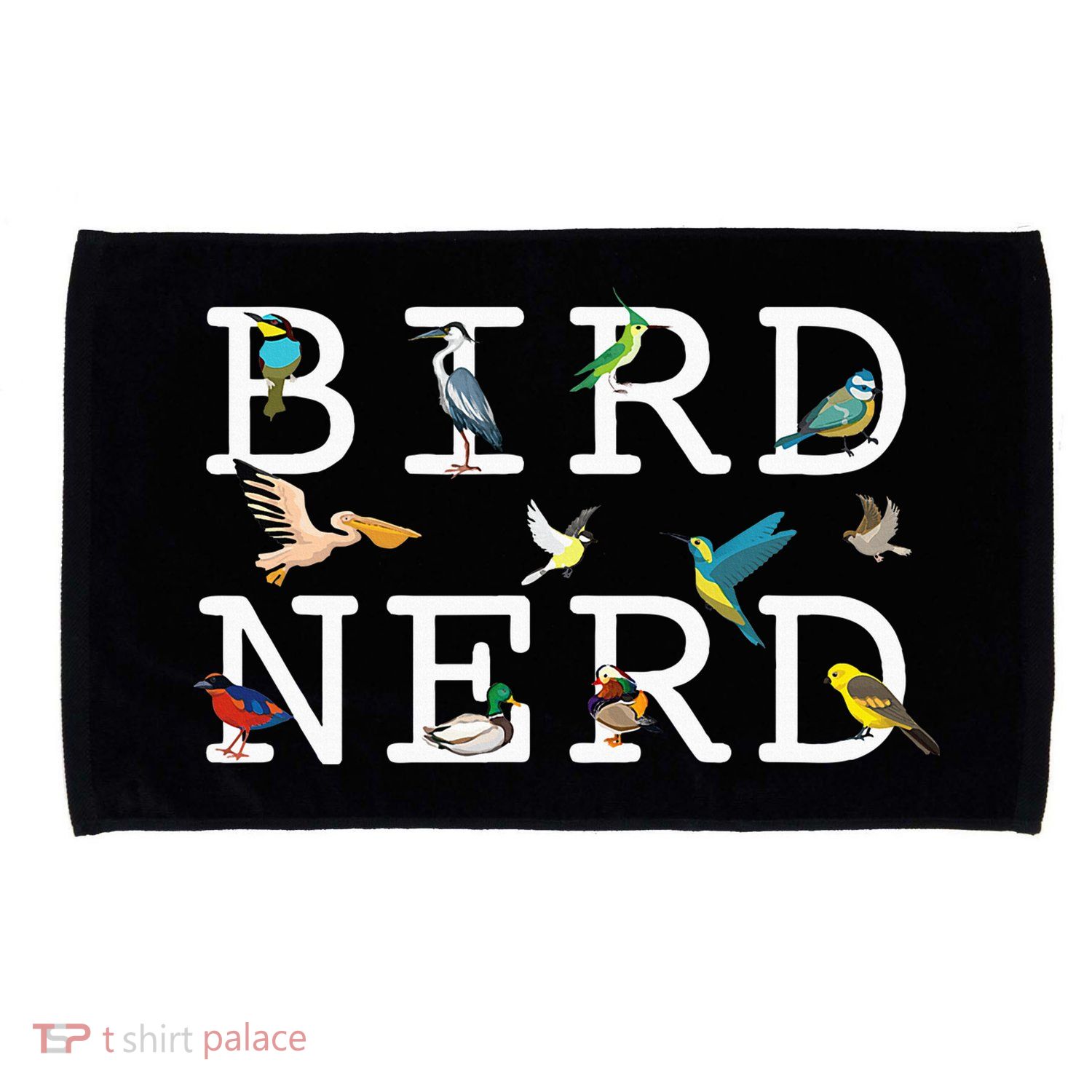 Cool Bird Lover Birdwatching Present Birdwatcher Birder Gift Microfiber Hand Towel