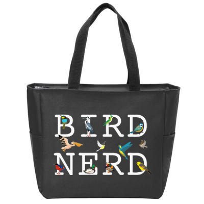 Cool Bird Lover Birdwatching Present Birdwatcher Birder Gift Zip Tote Bag