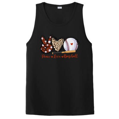 Cute Baseball Lovers Gifts Softball Baseball PosiCharge Competitor Tank