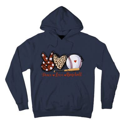 Cute Baseball Lovers Gifts Softball Baseball Tall Hoodie