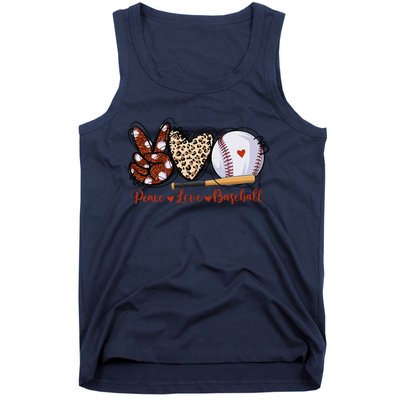 Cute Baseball Lovers Gifts Softball Baseball Tank Top