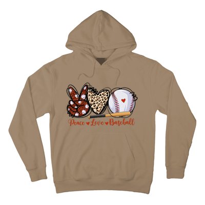 Cute Baseball Lovers Gifts Softball Baseball Hoodie