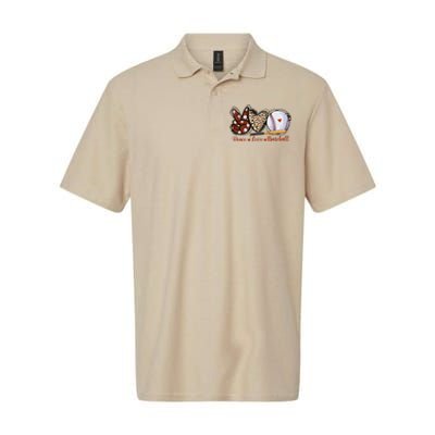 Cute Baseball Lovers Gifts Softball Baseball Softstyle Adult Sport Polo