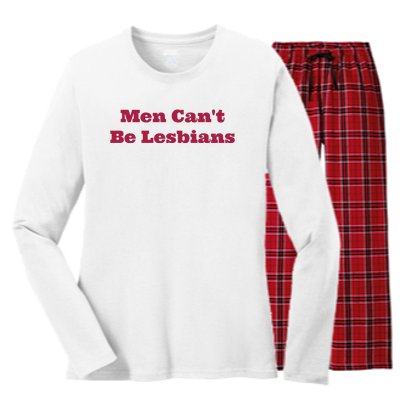 Cant Be Lesbians Women's Long Sleeve Flannel Pajama Set 