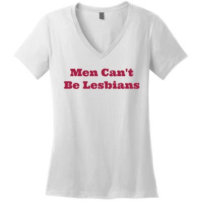 Cant Be Lesbians Women's V-Neck T-Shirt