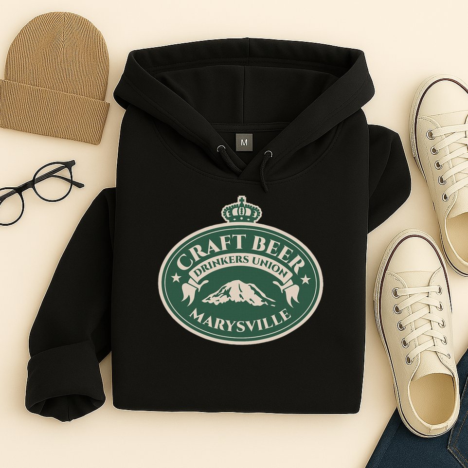 Craft Beer Lovers Marysville Washington Hoodie