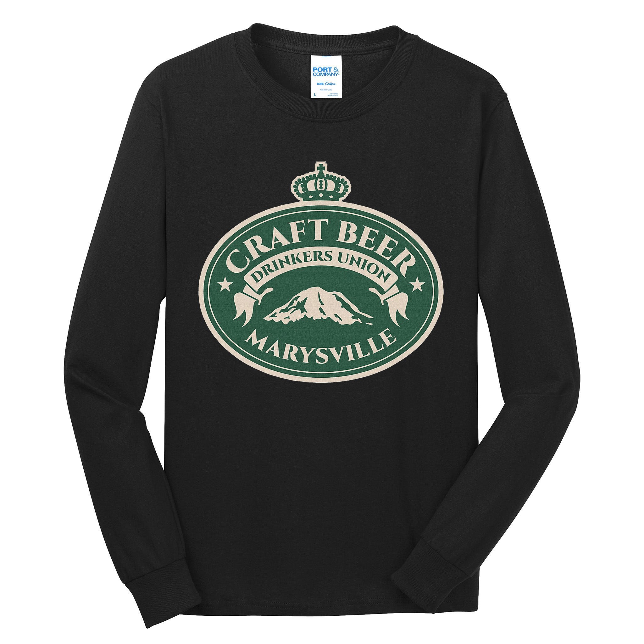 Craft Beer Lovers Marysville Washington Tall Long Sleeve T-Shirt