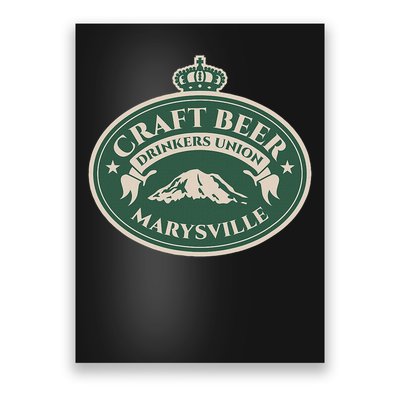 Craft Beer Lovers Marysville Washington Poster