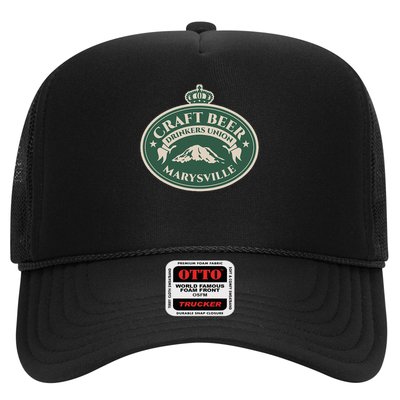 Craft Beer Lovers Marysville Washington Trucker Hat