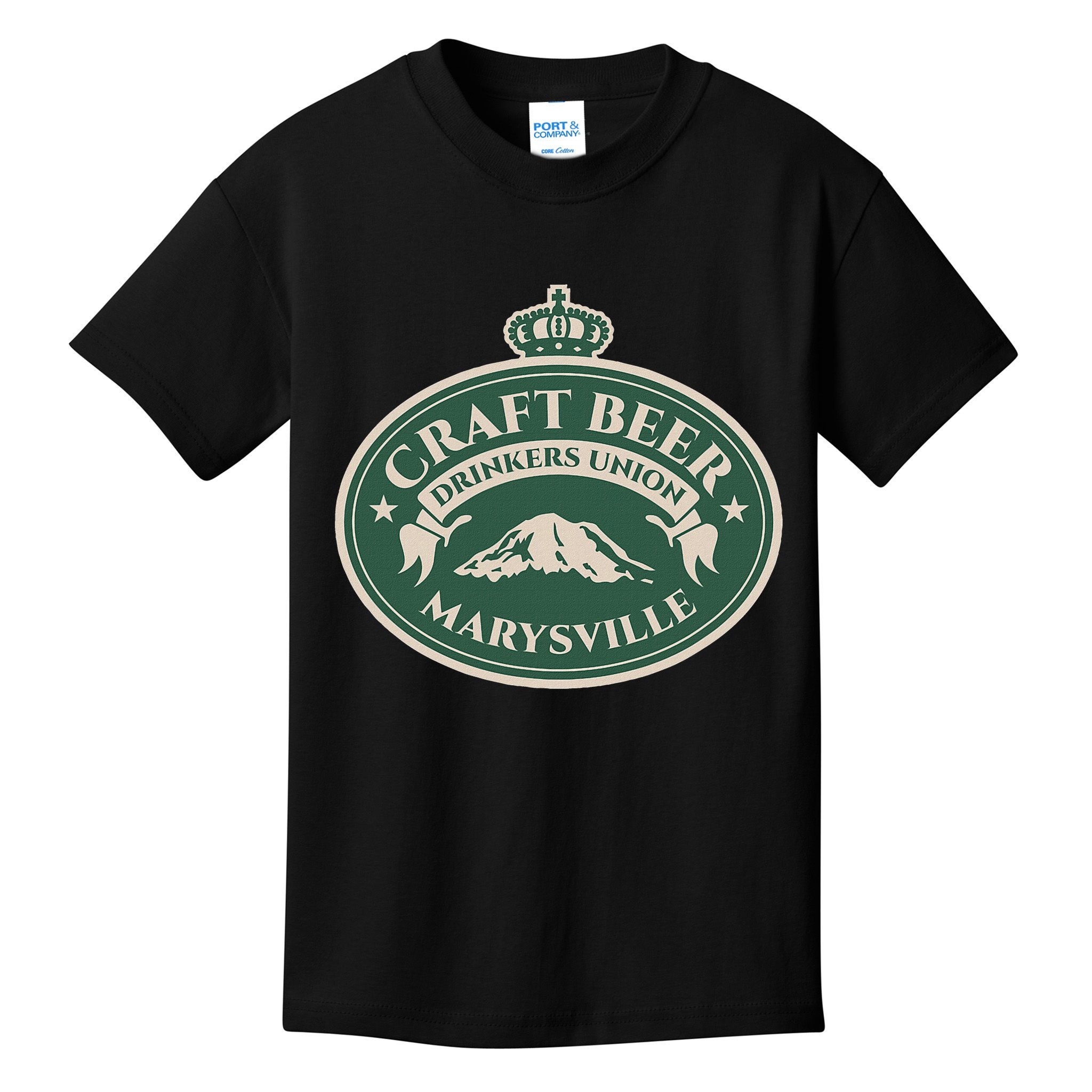 Craft Beer Lovers Marysville Washington Kids T-Shirt