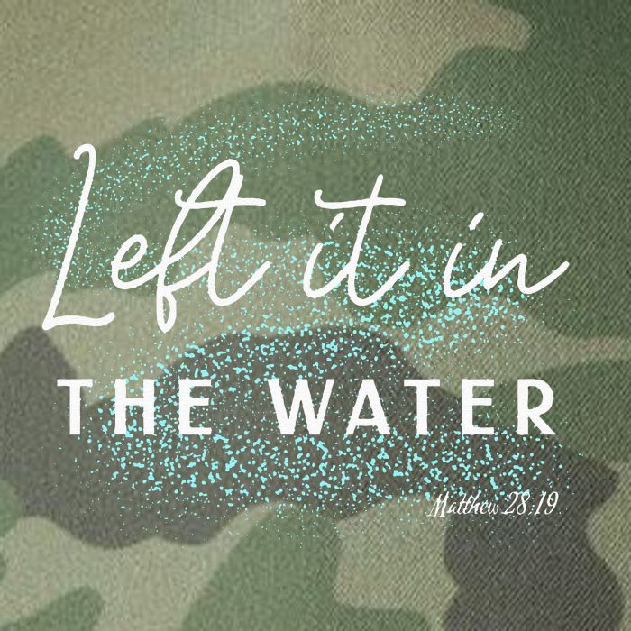 Christian Baptism Left It In The Water Matthew 2819 Legacy Tie Dye Trucker Hat
