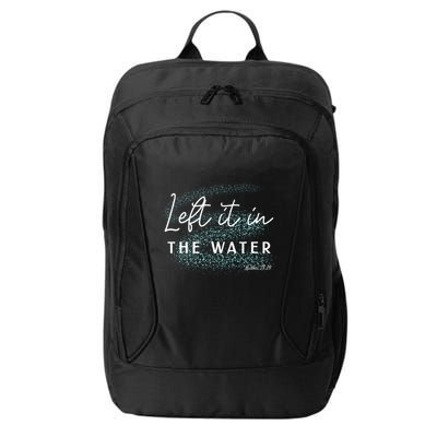 Christian Baptism Left It In The Water Matthew 2819 City Backpack