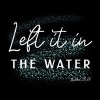 Christian Baptism Left It In The Water Matthew 2819 Backpack
