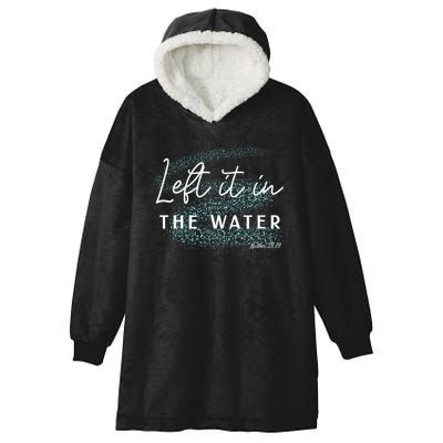 Christian Baptism Left It In The Water Matthew 2819 Hooded Wearable Blanket