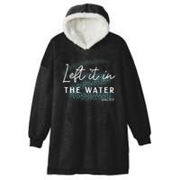 Christian Baptism Left It In The Water Matthew 2819 Hooded Wearable Blanket