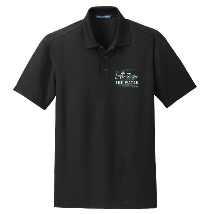 Christian Baptism Left It In The Water Matthew 2819 Dry Zone Grid Polo