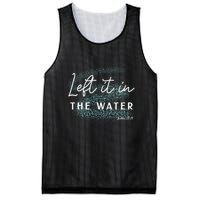 Christian Baptism Left It In The Water Matthew 2819 Mesh Reversible Basketball Jersey Tank