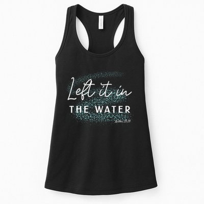 Christian Baptism Left It In The Water Matthew 2819 Womens Tank Top