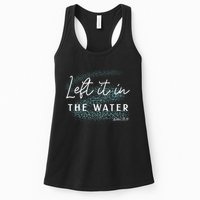 Christian Baptism Left It In The Water Matthew 2819 Womens Tank Top