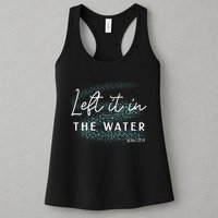 Christian Baptism Left It In The Water Matthew 2819 Womens Tank Top