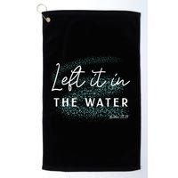 Christian Baptism Left It In The Water Matthew 2819 Golf Towel