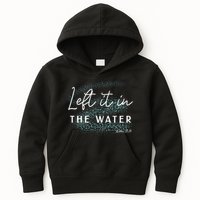 Christian Baptism Left It In The Water Matthew 2819 Kids Hoodie