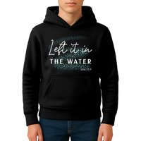 Christian Baptism Left It In The Water Matthew 2819 Kids Hoodie