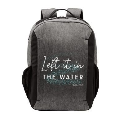 Christian Baptism Left It In The Water Matthew2819 Vector Backpack