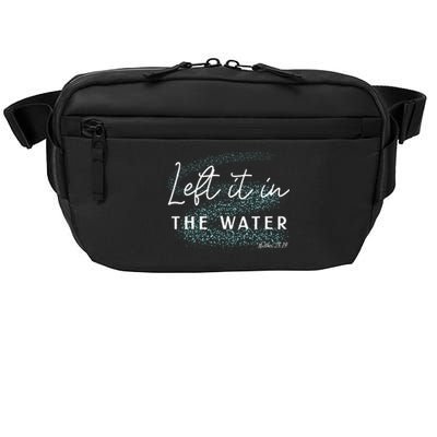 Christian Baptism Left It In The Water Matthew2819 Crossbody Pack