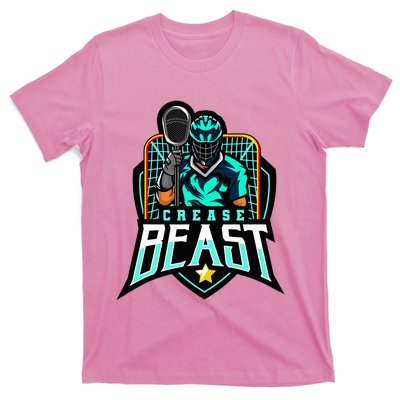 Crease Beast Lacrosse Goalkeeper For Lacrosse Goalie T-Shirt