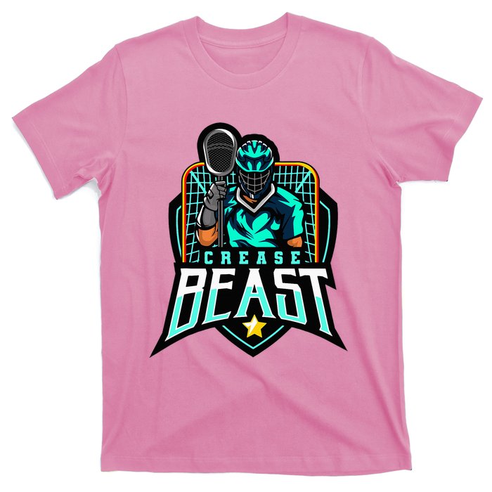 Crease Beast Lacrosse Goalkeeper For Lacrosse Goalie T-Shirt