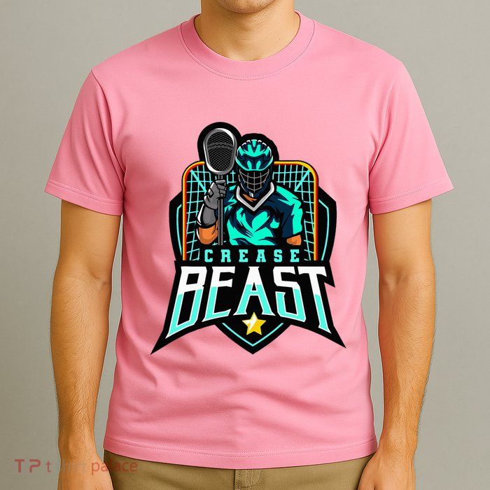 Crease Beast Lacrosse Goalkeeper For Lacrosse Goalie T-Shirt