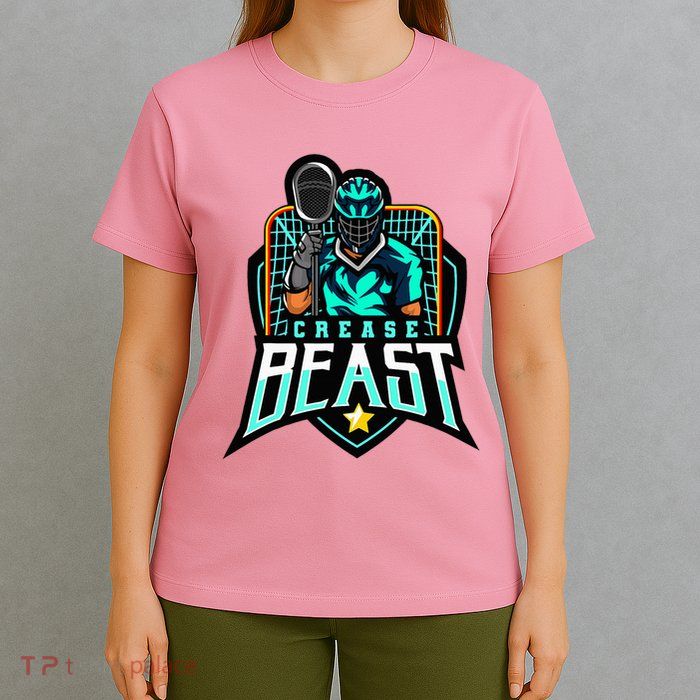 Crease Beast Lacrosse Goalkeeper For Lacrosse Goalie T-Shirt